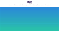 Desktop Screenshot of hewittchamber.com
